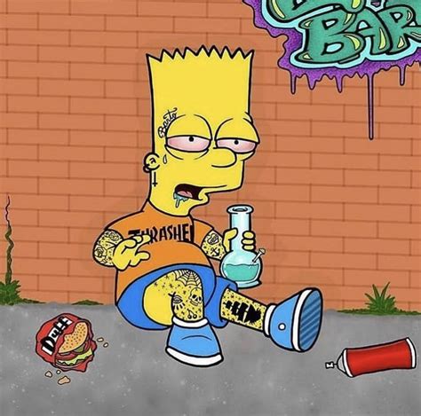 Bart Simpson Weed Wallpapers - Wallpaper Cave