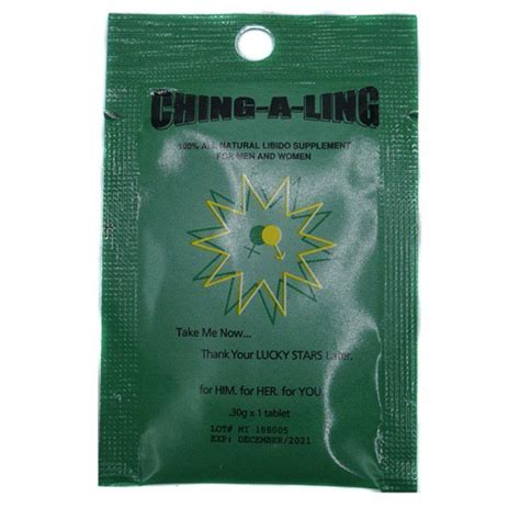 25 Ching-A-Ling - All Natural Men/Women Erectile Pills Solution USA Free Ship