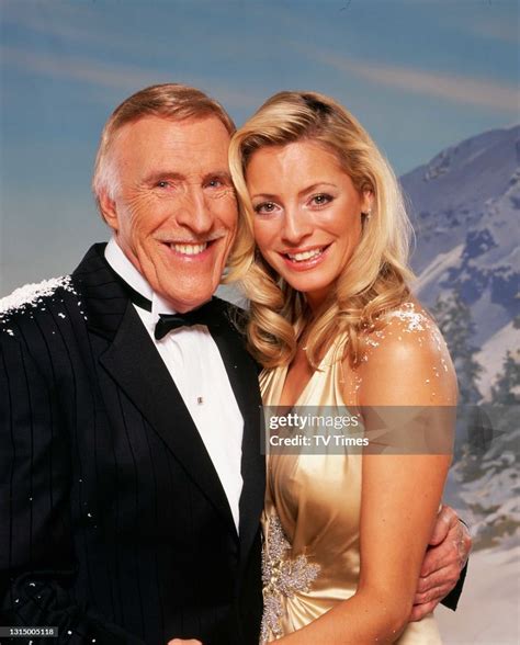 Strictly Come Dancing hosts Bruce Forsyth and Tess Daly, circa 2005 ...