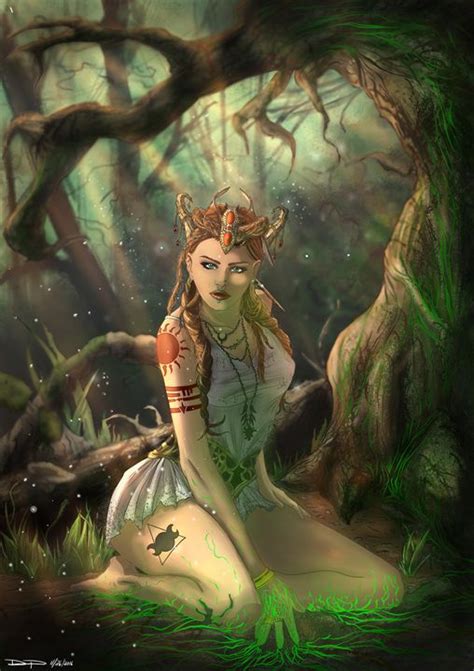 Gaia - Illustrations - Digital Art, Fantasy & Mythology, Mythology, Greek, Other Greek - ArtPal