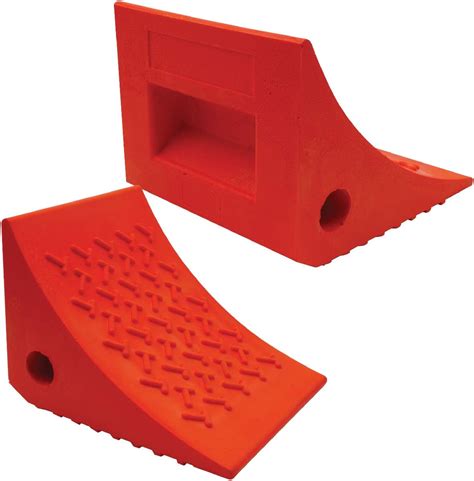 Amazon.com: SECURITYMAN Heavy Duty Wheel Chocks (2 Pack) - Durable, Non ...