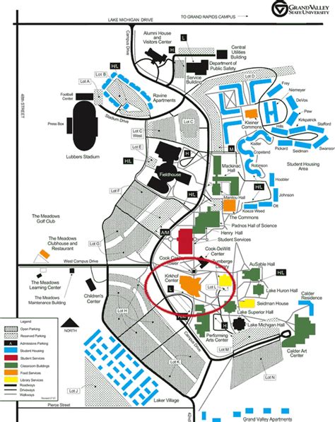 GVSU Campus Map - Grand Valley State University