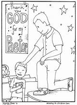 Pastor Coloring Page At GetDrawings  Free Download sketch template