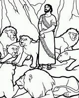 Daniel And The Lions Den Picture Coloring Page  NetArt sketch template