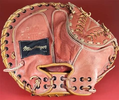 RARE VINTAGE MACGREGOR 75 - Thurman Munson Catchers Mitt Baseball Glove Yankees $255.00 - PicClick