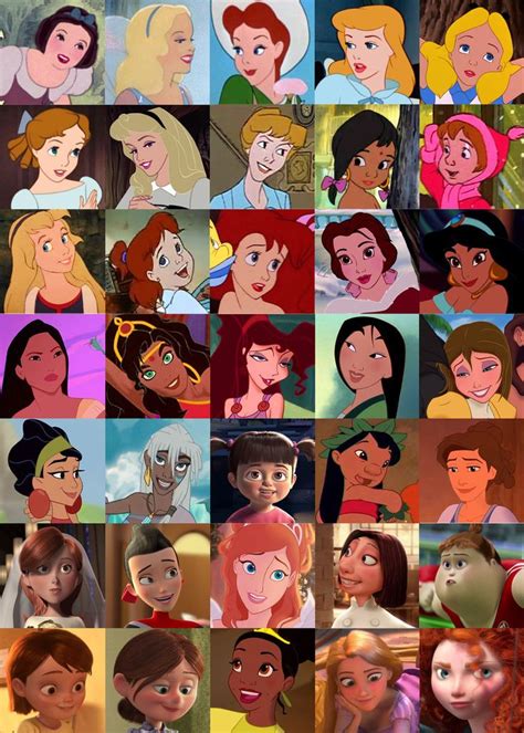 Pin by Carmen Fernandez on princess Disney | Disney female characters ...