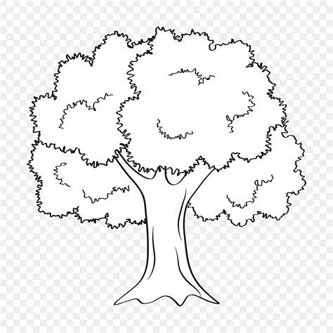 Black And White Vector Big Tree Clipart Tree Clipart Black And White ...