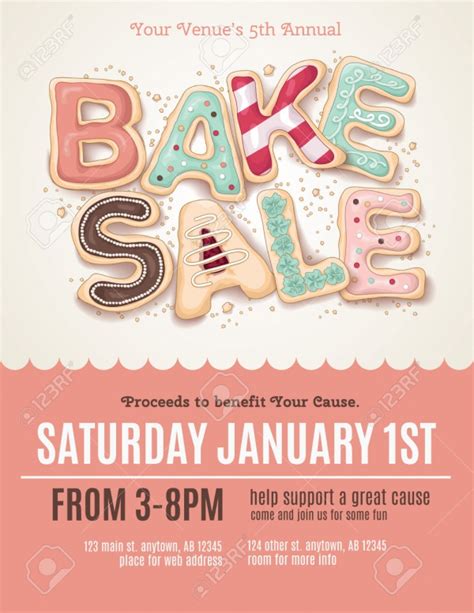 Bake Sale Template Free