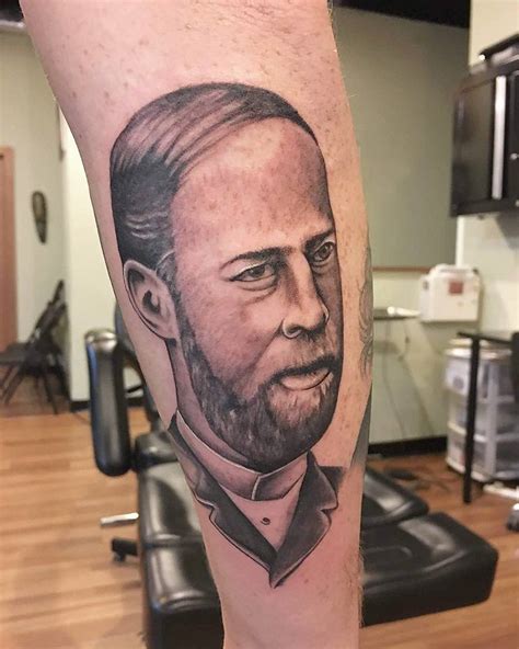 Heinrich Hertz Portrait Tattoos - Askideas.com