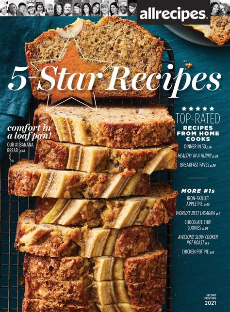 Allrecipes 5-Star Recipes | Recipes, 5 star recipe, Food magazine