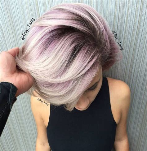 Purple Gray hair | Color de pelo, Cabello de color lavanda, Tintes de cabello