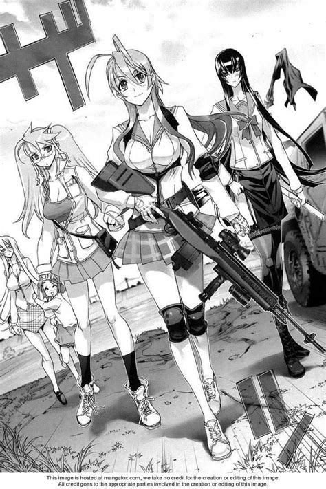 The Highschool Of The Dead Manga - Manga