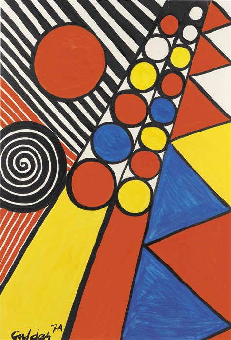 Alexander Calder (1898-1976) | Ball Game | 1970s, Paintings | Christie's | Alexander calder ...