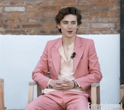 Timothée Chalamet in Dune Interview