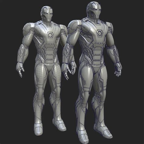 mark 45 iron 3d model