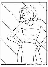 15 Fashion Coloring Pages 100% Free Printables sketch template