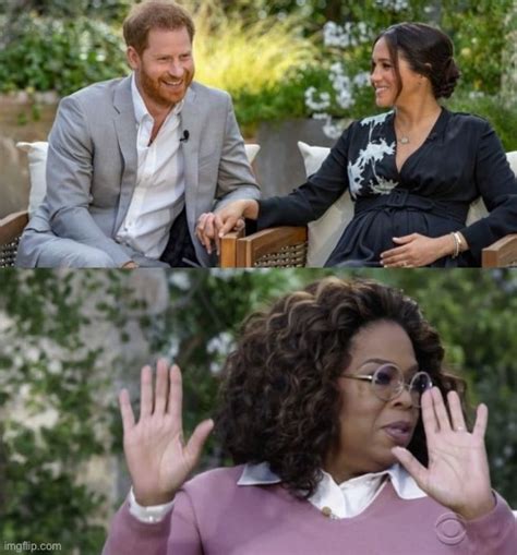 Prince Harry, Meghan and Oprah Meme Template Blank Template - Imgflip