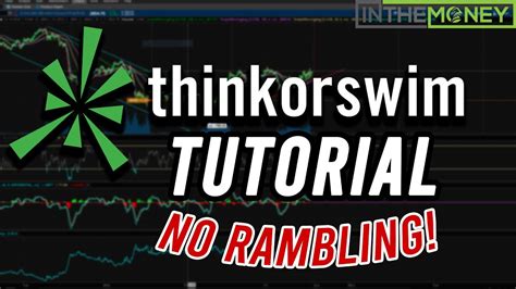 Getting Started on ThinkorSwim for Beginners - YouTube