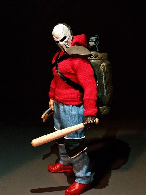 Posted earlier in the week, but I finished my custom Casey Jones action figure. : r/TMNT