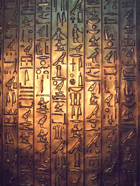 Ancient Egyptian Hieroglyphics Symbols