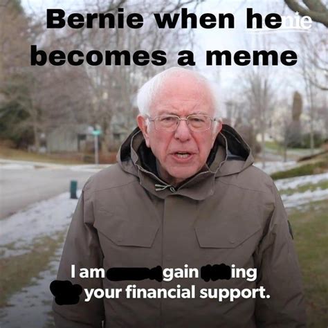 Sanders Meme Generator Bernie I Am Once Again Asking Template - SeTattoo