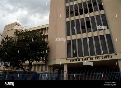 Central Bank of the Gambia building Banjul Gambia West Africa Stock ...