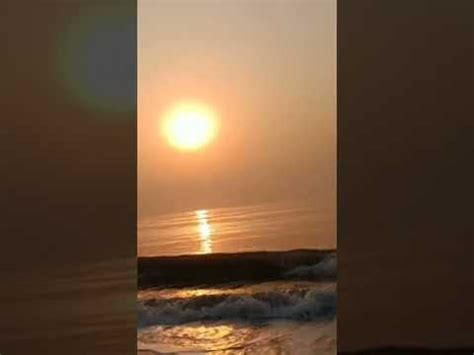 Kakinada beach with sunrise 🌅 beautiful view 😍 - YouTube