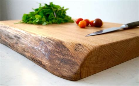 Thick Slab Oak Cutting Board James Martin Style Living Live - Etsy UK