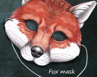 Therian Fox Mask - Etsy