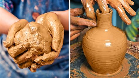 FANTASTIC CLAY POTTERY HACKS AND TRICKS | Ideas for Beginners and Pros 🤩 - YouTube