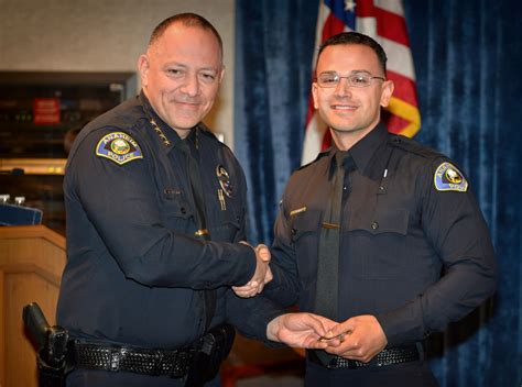 Anaheim PD promotes three and welcomes trio of new officers to its ...