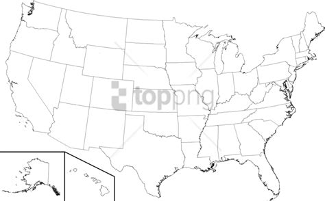 United States of America Map PNG Transparent Images, Pictures, Photos | PNG Arts