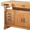 Sjobergs Scandi Plus 1425 Wood Workbench + SM03 Cabinet Combo - VMTW, L ...