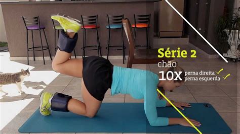 Ginástica em casa com Lu Oliveira - Treino Posterior de coxa - YouTube