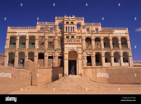 Yemen, Wadi Hadramawt, Tarim, Old Palace Stock Photo - Alamy