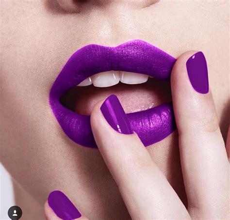 Purple Color Purple Rain, Purple Color, Colour, Lip Tips, Dark Red Lips, Wearing Color, Color ...