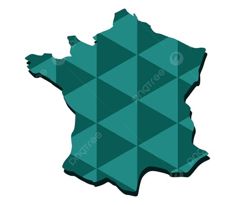 France Map Illustration Cartography Geography Vector, Illustration, Cartography, Geography PNG ...