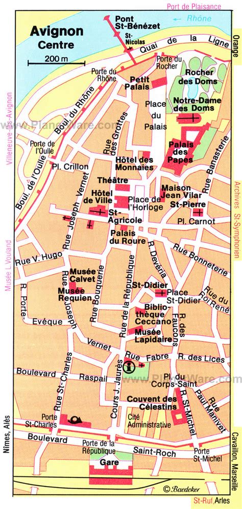 Avignon Map