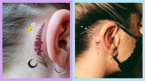 Flower Tattoo Behind Ear Meaning | Best Flower Site