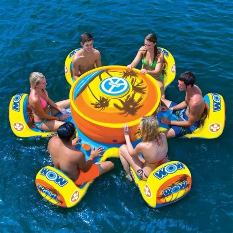 Throw An Epic Pool Party With These Multi-Person Floats | Cool pool floats, Lake fun, Pool floats