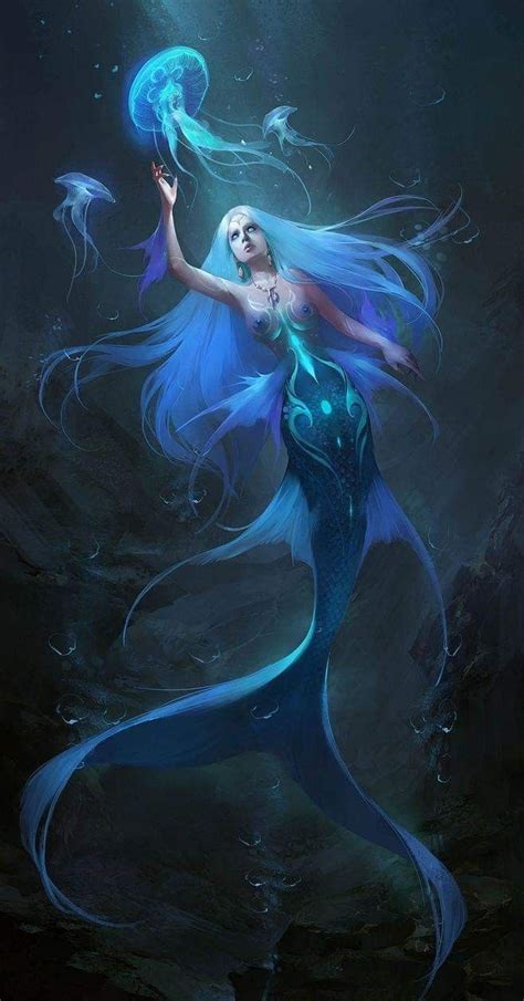 Pin de Margarita em Mermaids | Pintura de sereia, Ilustração de sereia, Sereias lindas