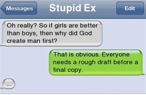 Funny text from the ex - Never Shutup nevershutup.net