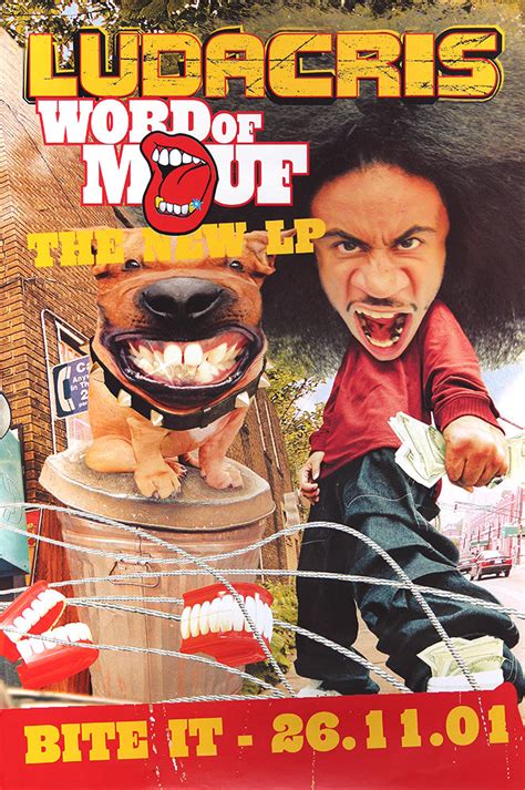 Original Ludacris poster for Word of Mouf – Original Poster Shop