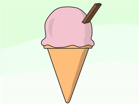 How To Draw Cute Ice Cream Cone Easy Things To Draw – Rainy Weathers