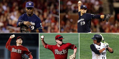 Brewers, D-backs complete 5-player trade