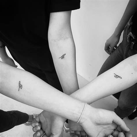 Tattoo for three best friends by Philipp Eid (With images) | Three best ...