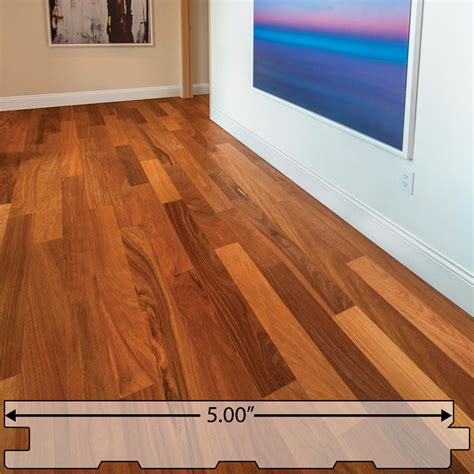 Cumaru (Brazilian Teak) Solid Flooring 5″ Prefinished Satin, $6.69/sqf – Advantage Lumber