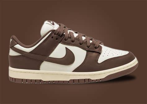 Chocolatey Hues Melt Over The Nike Dunk Low Sail Cacao Wow - Sneaker News