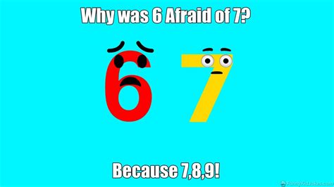 Why was 6 Afraid of 7? - Funny Kid Jokes