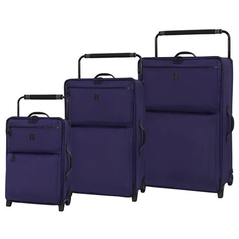 it luggage World's Lightest Los Angeles 3 Piece Softside 2 Wheel ...